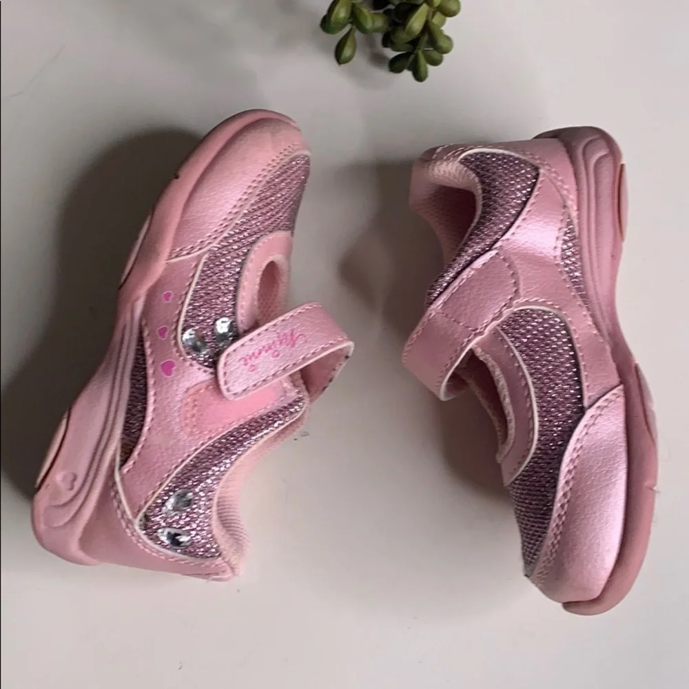 Disney Princess Minnie Mouse Pink Mary Jane Shoes 6.5